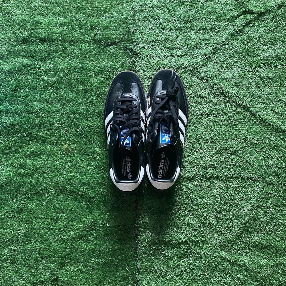 Adidas Sambas Black and White Sneakers